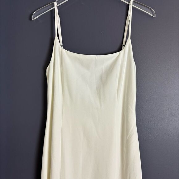 Lulus Blessed Romance White Sleeveless Button Back Mermaid Maxi Dress Large - Picture 10 of 14